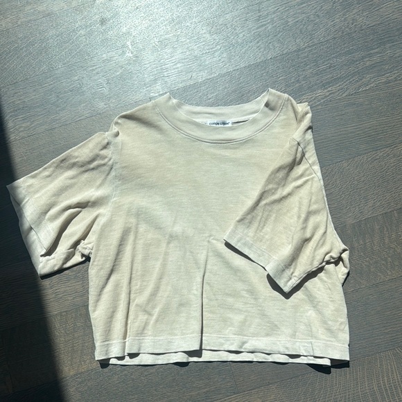 Cotton citizen Cream T-Shirt - Picture 1 of 3